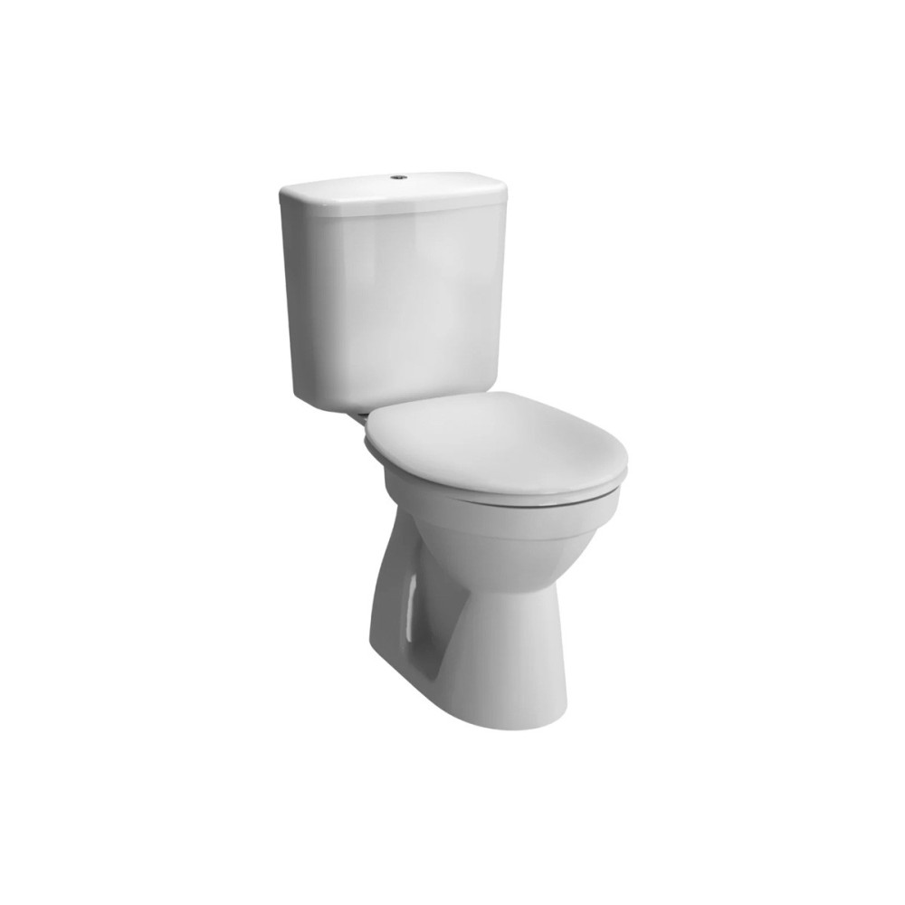 Pack WC VITRA NORMUS blanc avec réservoir 3/6l sortie verticale