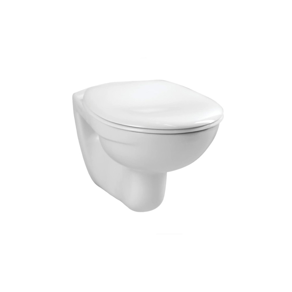 Pack WC VITRA NORMUS cuvette suspendue standard 54x36cm avec abattant